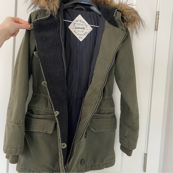 Garage Trans-Seasonal Utility Parka with Removable Hood - Picture 4 of 12